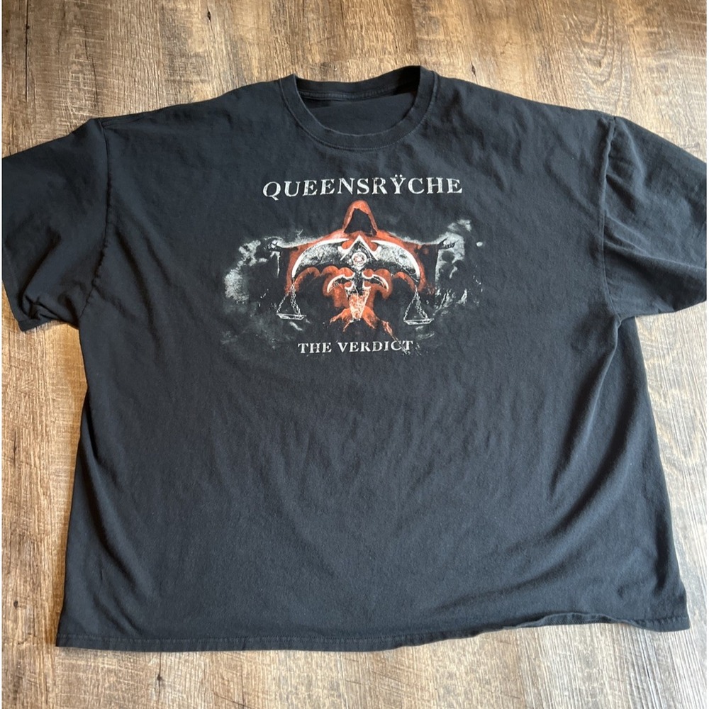 Queensryche - "The Verdict" - Tour 2019 - Black‎ T Shirt - 3XL Concert